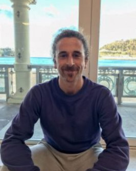 Raul, monitor en el gimnasio de la perla en donostia
