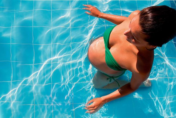 Gimnasia para embarazadas en San Sebastian Donostia aquagym